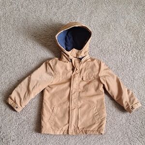 Mayoral Tan Hooded Raincoat for Kids 3 Years